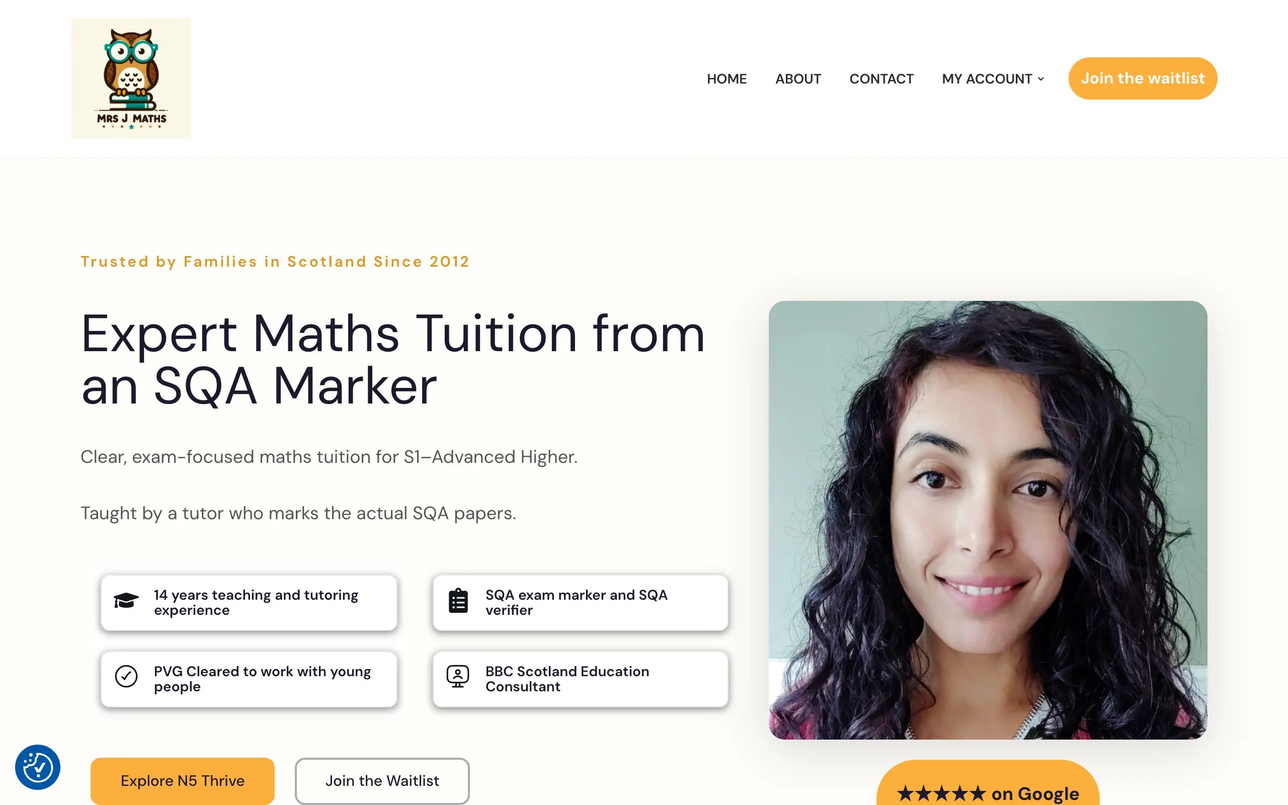 Mrs J Maths Tutor website